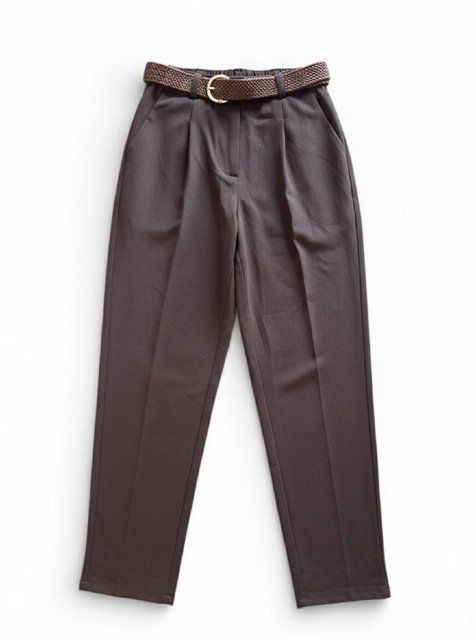 Штани з поясом LCK Fashion LCK fashion 1525 brown фото