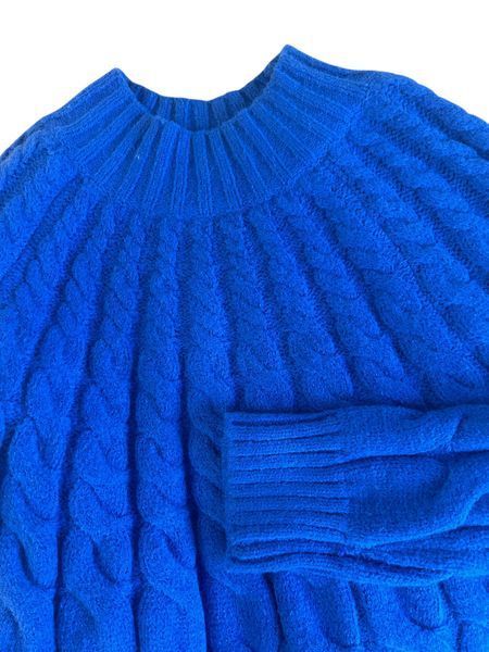 В'язаний светр Lamer & Co Lamer & Co 83113 blue фото