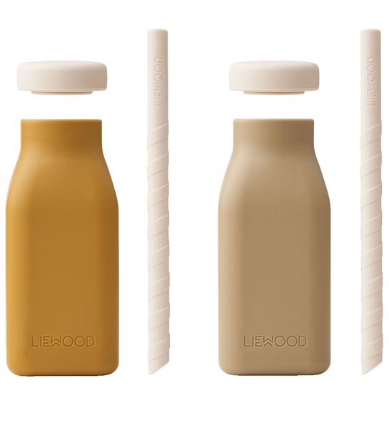 Набір пляшок для молочного коктейлю Liewood Erika milkshake bottle lw14252 фото