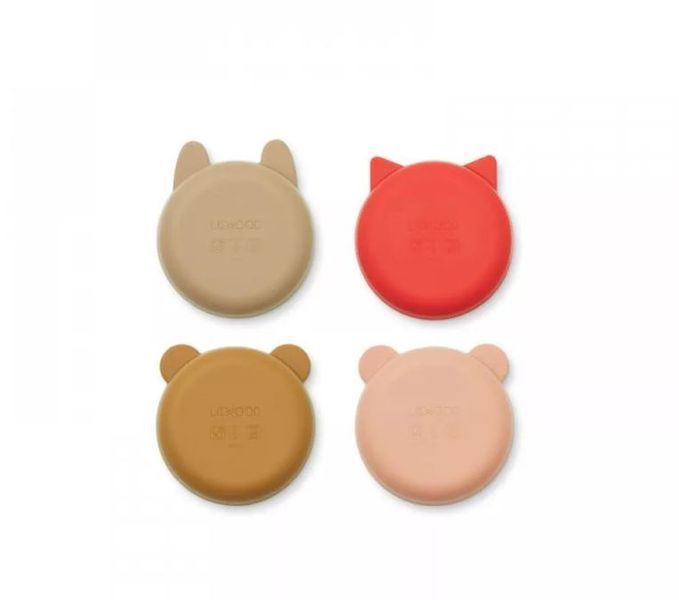 Набір мисок Liewood Iggy Silicone Bowls 4 pack lw12846 фото