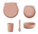 Набір посуду Liewood Paul tableware set- cat lw13091 фото 1