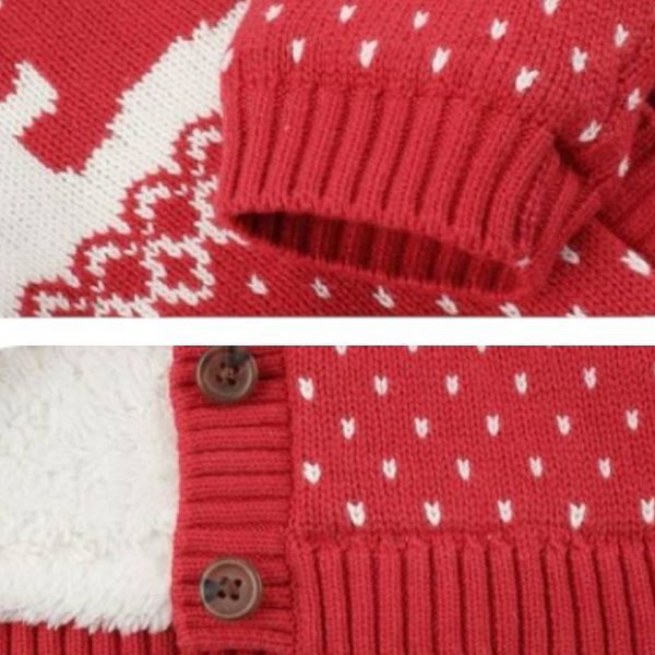 В'язаний кардиган GAP cardigan bear red фото