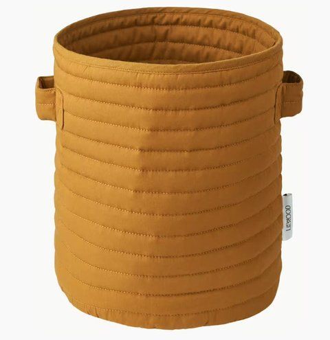 Кошик для зберігання Liewood Lia quilted basket lw14474 caramel фото