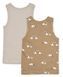 Набір дитячих майок Liewood Faris printed tank top 2-pack mix/Dog lw14705 фото 2