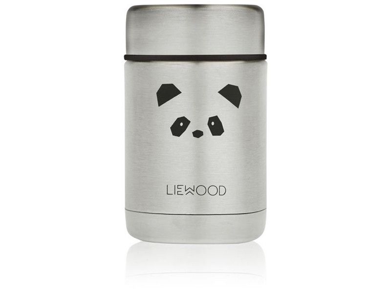 Термос Food Jar Nadja PANDA stainless steel 250ml lw12862 фото