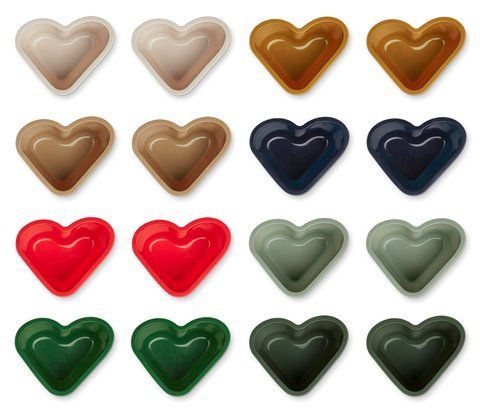 Форми для випічки Liewood Tilo Cup Cake 16-pack Heart lw15129 фото