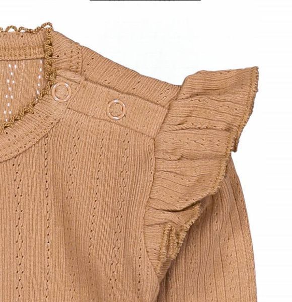 Боді Bruuns Bazaar Ida Sofie 1,5 роки (86см) 9213400 caramel фото