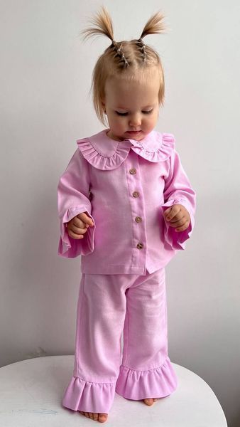 Піжама Зефірка Lookids Lkids pajamas pink фото
