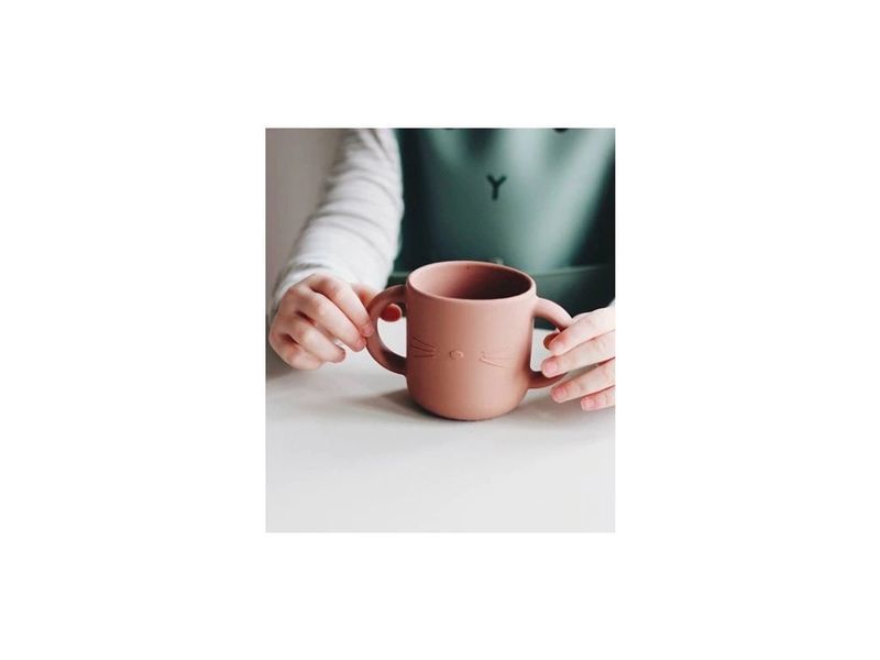 Набір чашок Liewood Gene Silicone cup 2-pack lw14155 rose фото