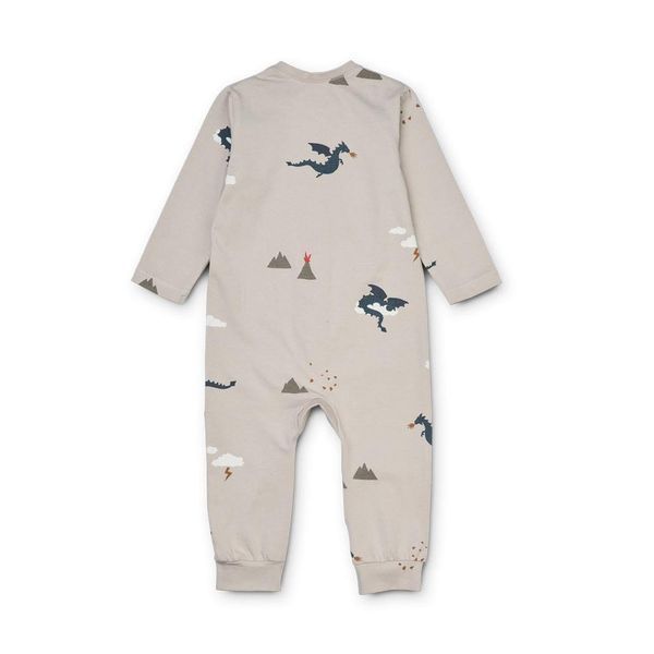 Ромпер Liewood Birk printed pyjamas jumpsuit lw14704 фото