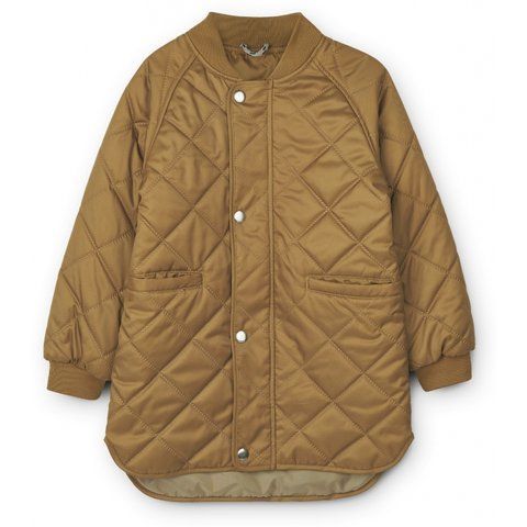 Термокуртка Liewood Sam long thermo jacket lw14272 caramel фото