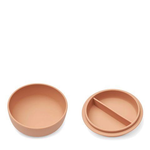 Силіконова миска з кришкою-тарілкою Serge bowl Liewood lw18576 фото