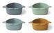 Набір силіконових мисок Liewood Malene silicon bowls lw14101 space фото 3