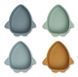 Набір силіконових мисок Liewood Malene silicon bowls lw14101 space фото 1