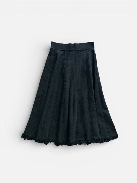 Тепла спідниця Bluoltre  Bluoltre 1548 black фото