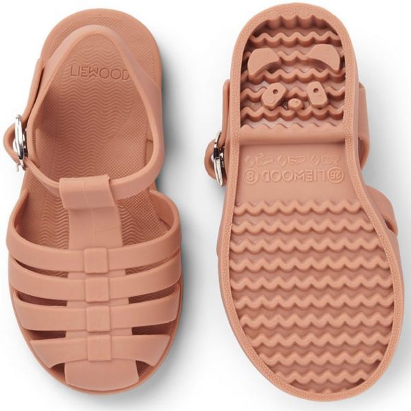 Дитячі гумові сандалі Liewood Bre sandals &ndash; tuscany rose lw14182 фото