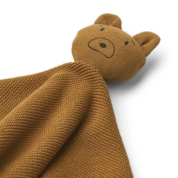 Ковдрочка-засинайка Liewood Milo Knit Cuddle Cloth Mr Bear lw12553 фото